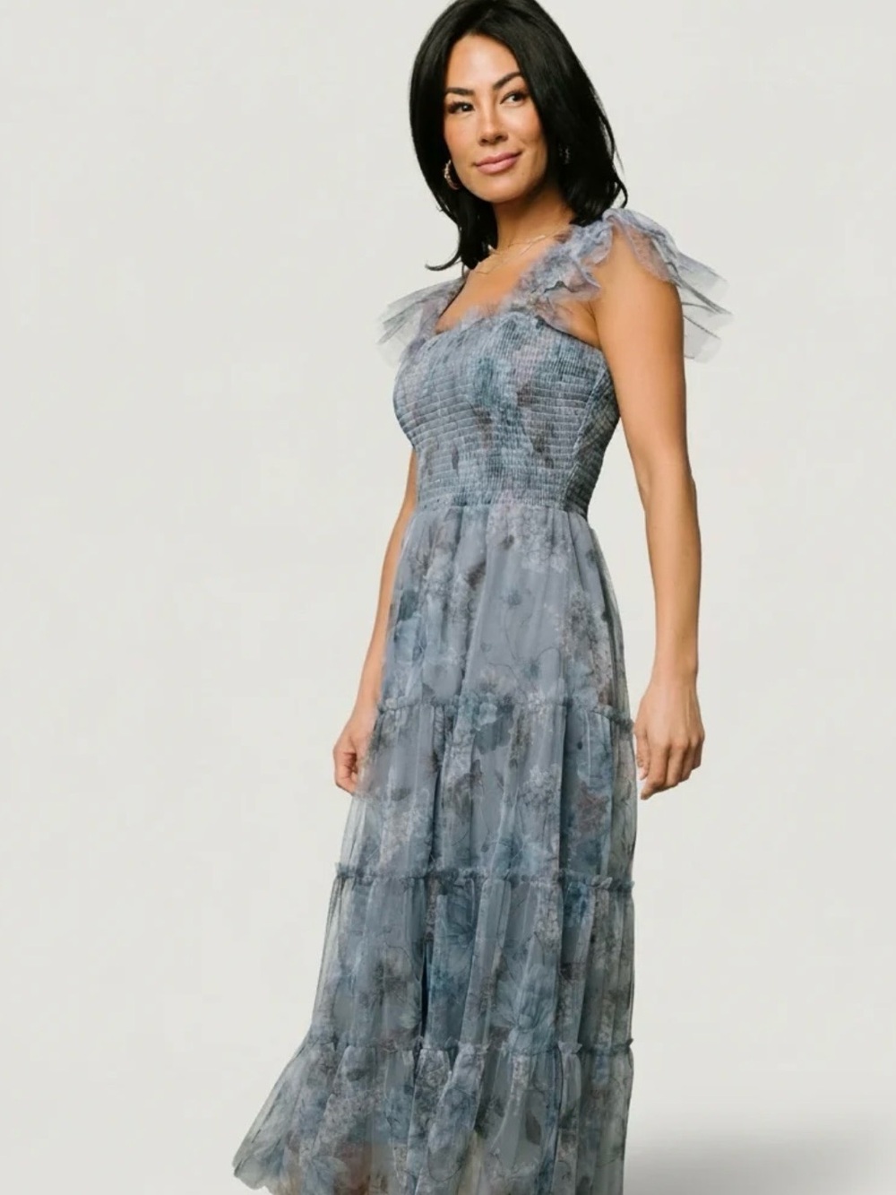 Baltic Born Tulle Midi Dress